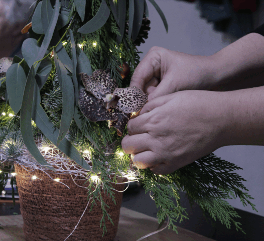 Workshop bloemschikken Eldiemus, Affligem